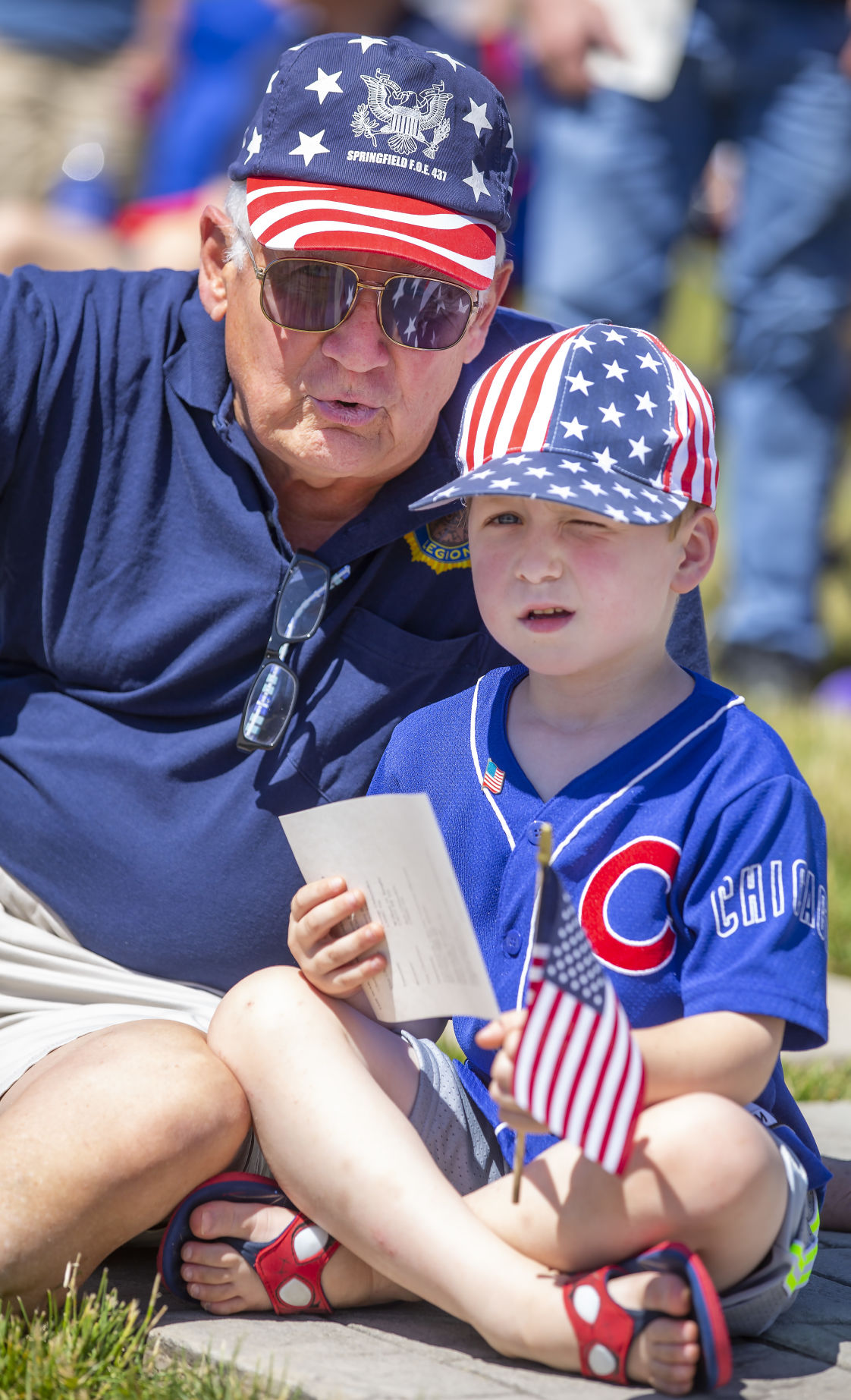 Memorial Day service at Carolina Field of Honor
